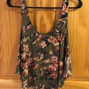 Floral tank top
